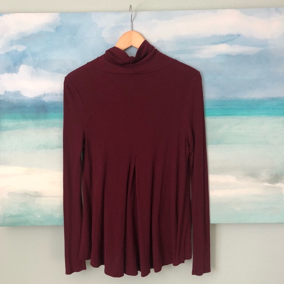 Anthropologie Deletta Cara Ribbed Turtleneck Tunic - Picture 3 of 5